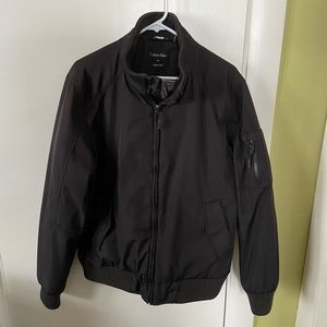 Men’s Calvin Klein black winter bomber jacket